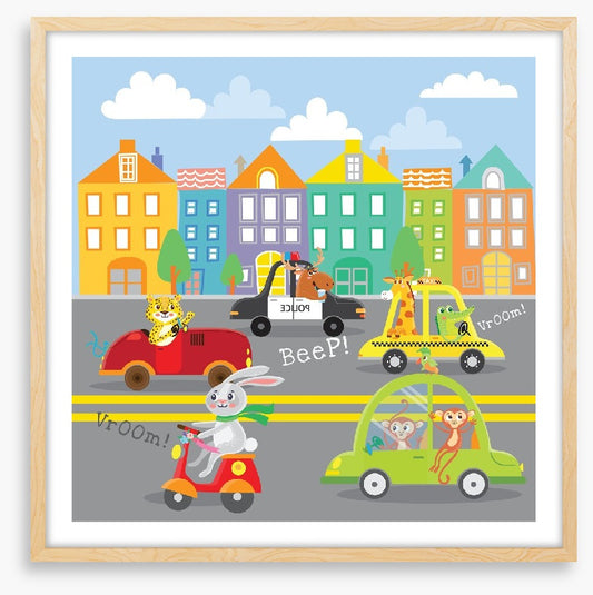 Busy road