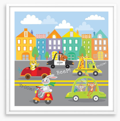 Busy road