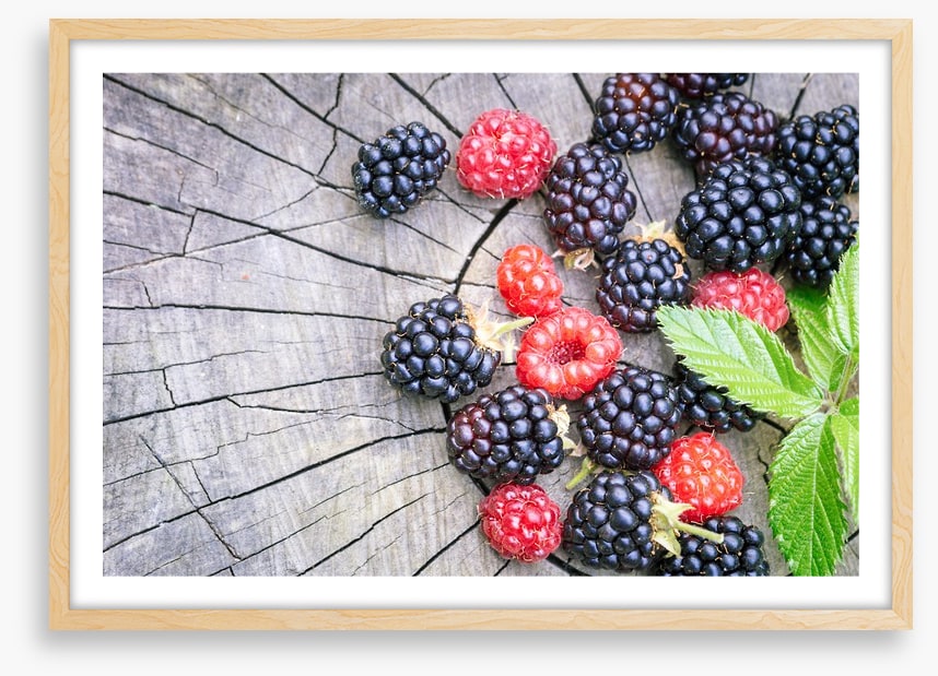 Berries laid bare