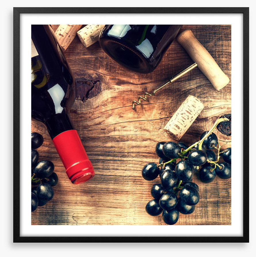 A rustic red