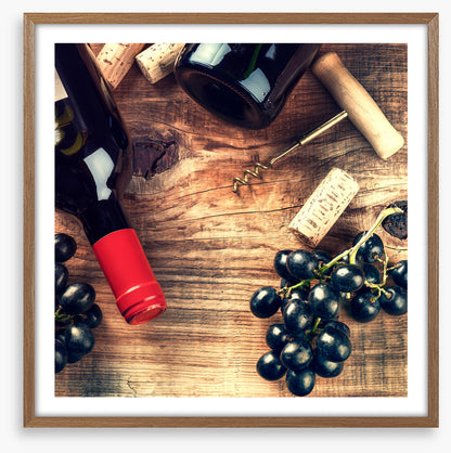 A rustic red