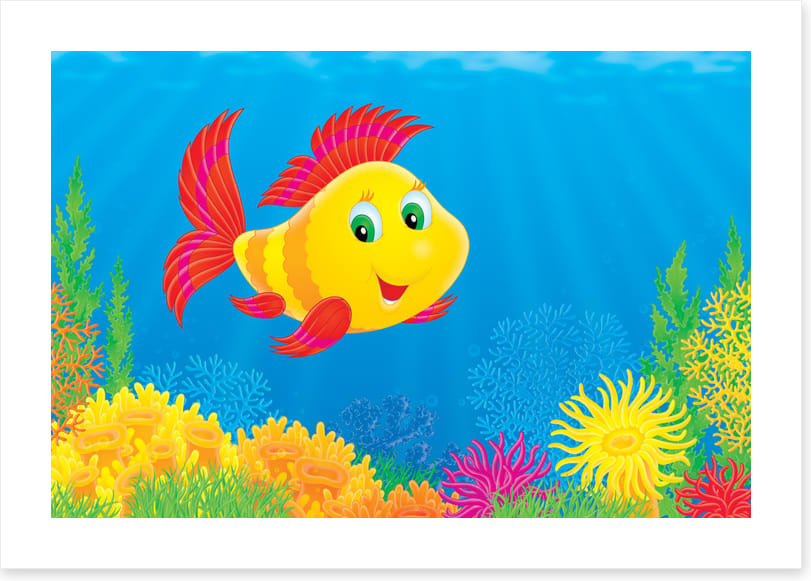 Friendly flounder