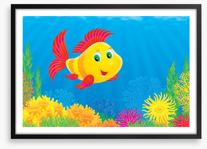 Friendly flounder