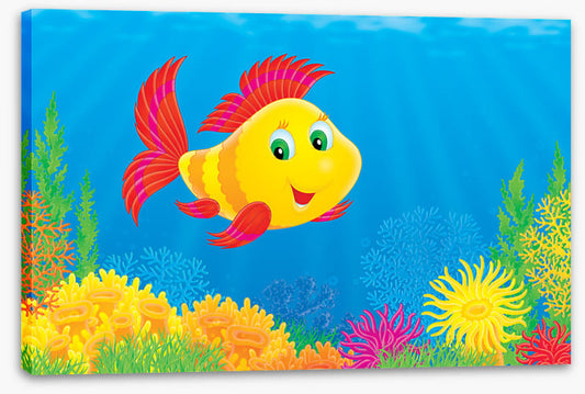 Friendly flounder