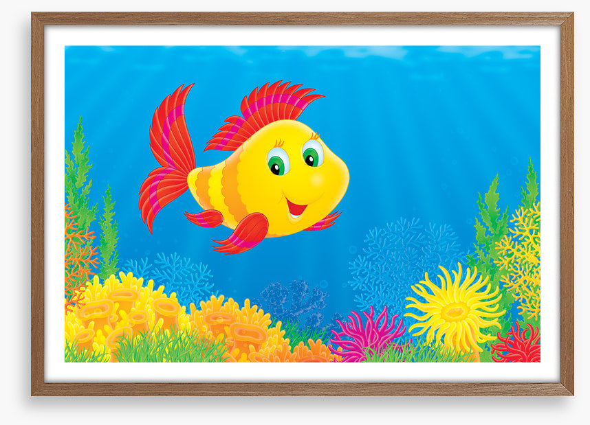Friendly flounder