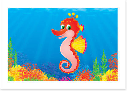 Seahorse smile