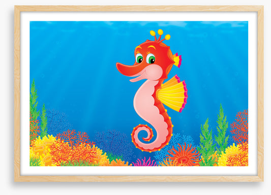 Seahorse smile