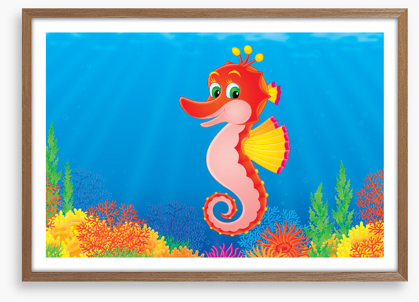 Seahorse smile