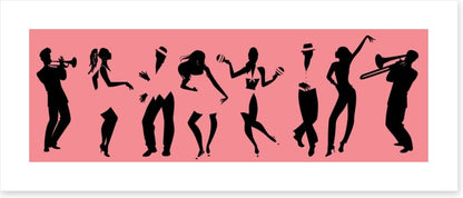 Salsa party panorama