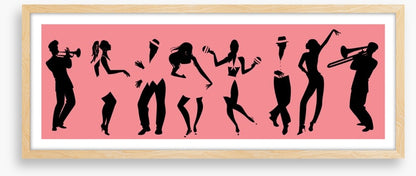 Salsa party panorama