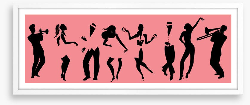 Salsa party panorama