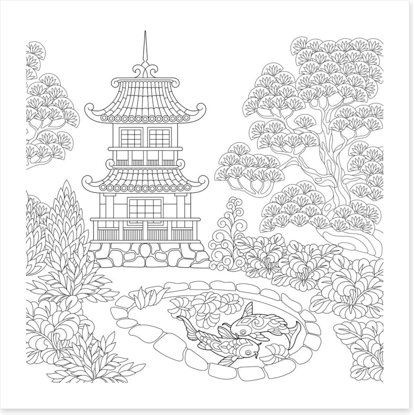 Colour me pagoda