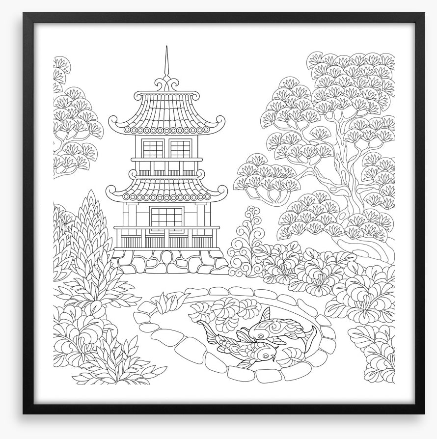 Colour me pagoda
