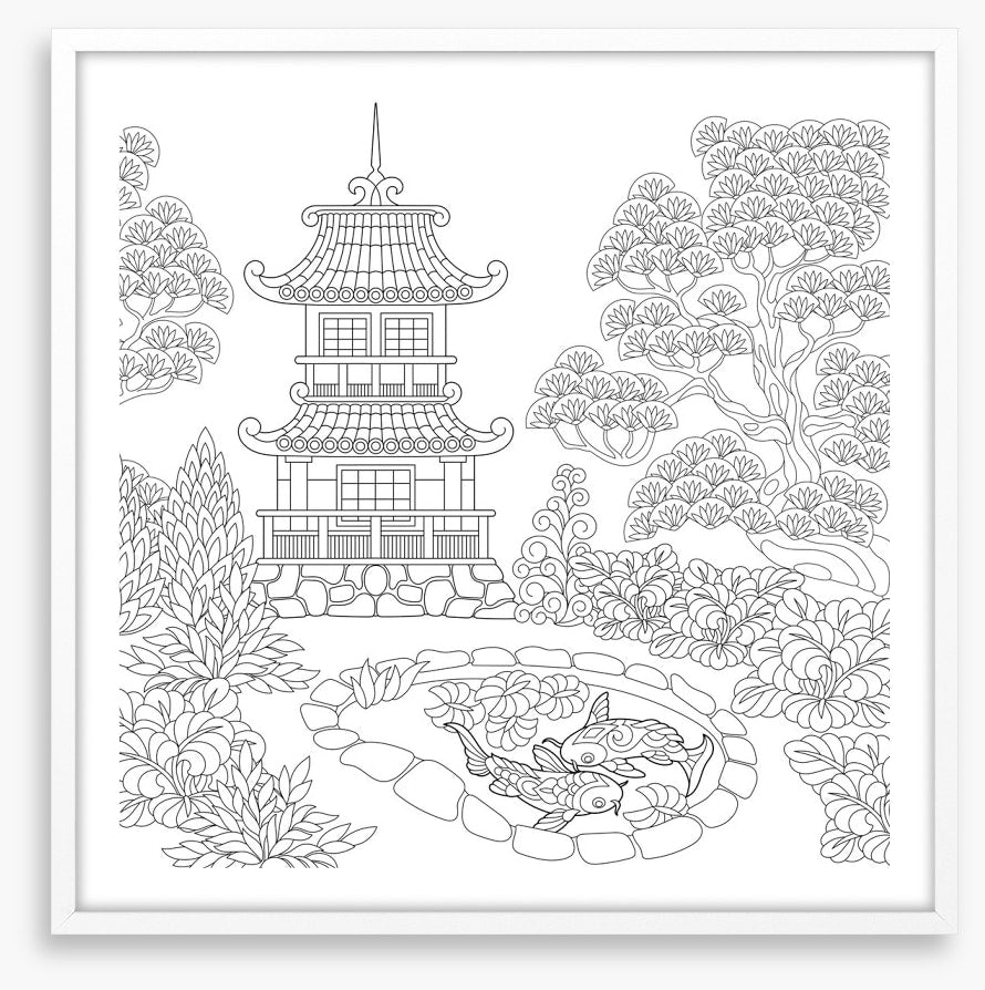 Colour me pagoda