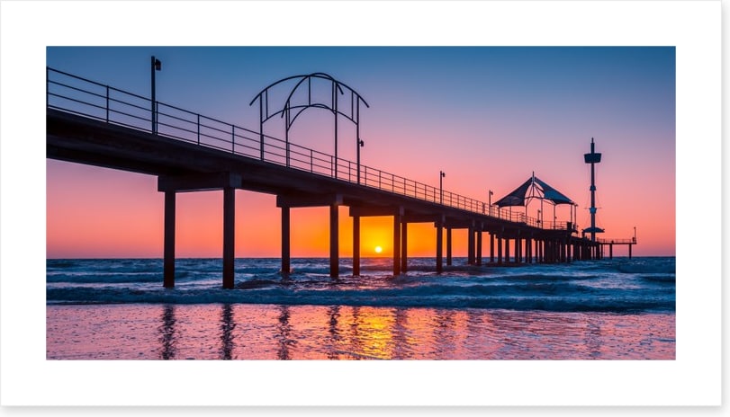 Brighton Beach sunset