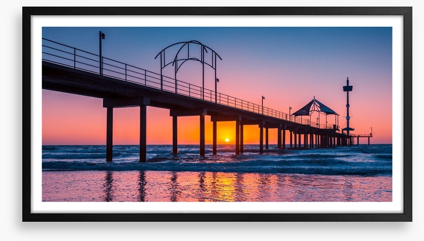 Brighton Beach sunset