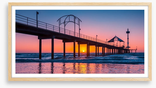 Brighton Beach sunset