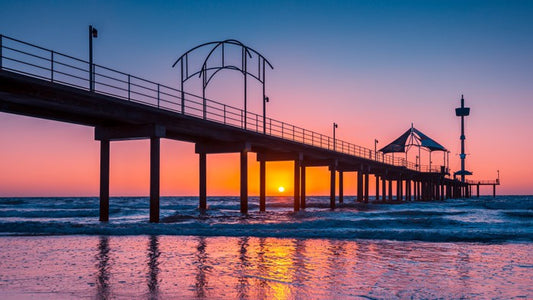 Brighton Beach sunset