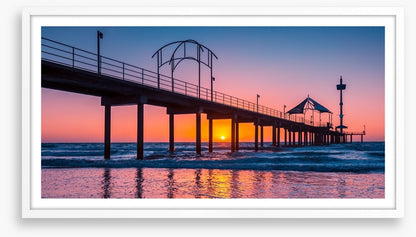 Brighton Beach sunset