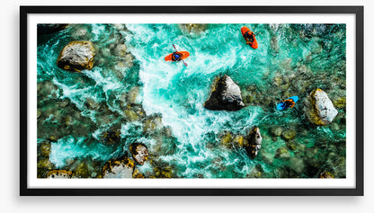 Into the rapids