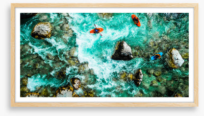 Into the rapids
