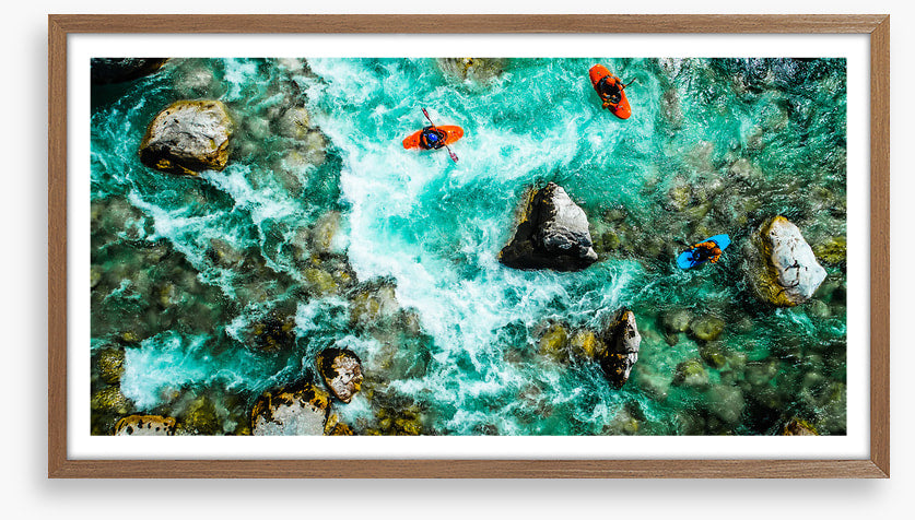 Into the rapids