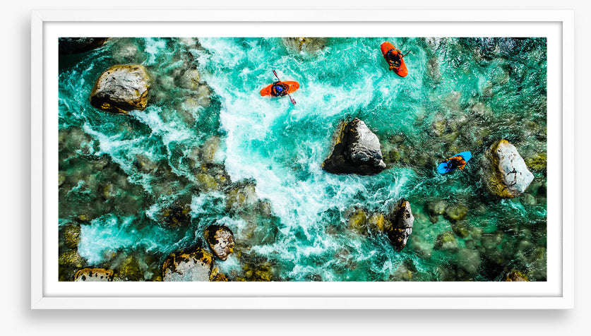 Into the rapids
