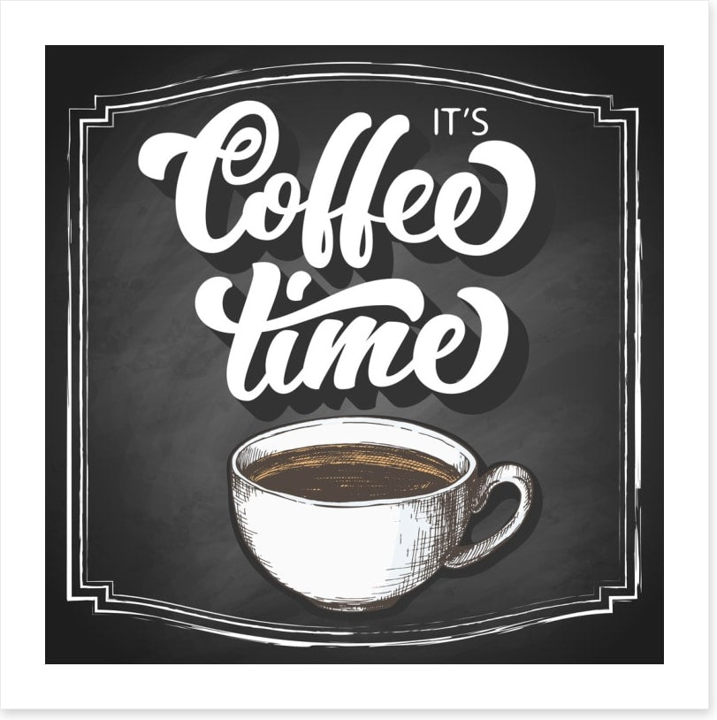 Vintage coffee time