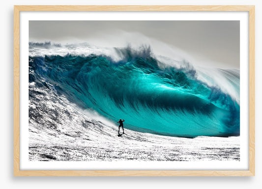 Man versus ocean