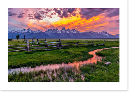 Grand Teton glow