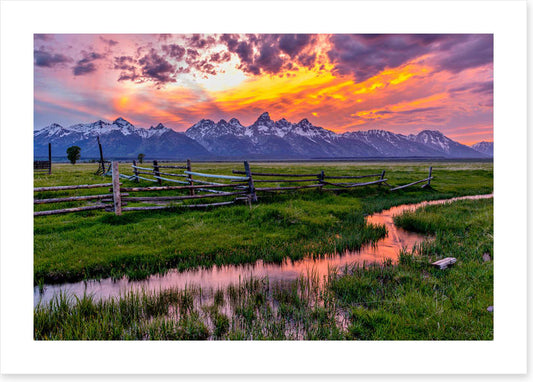 Grand Teton glow