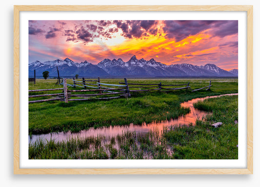 Grand Teton glow