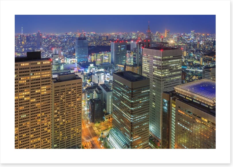 Shinjuku skyscrapers