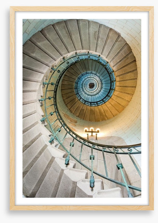 The lighthouse staircase