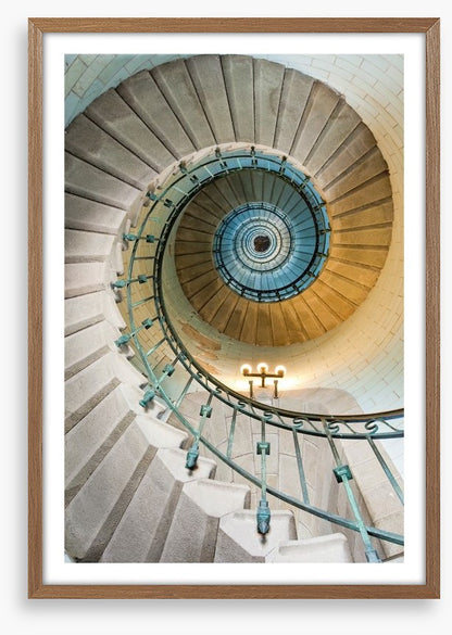 The lighthouse staircase