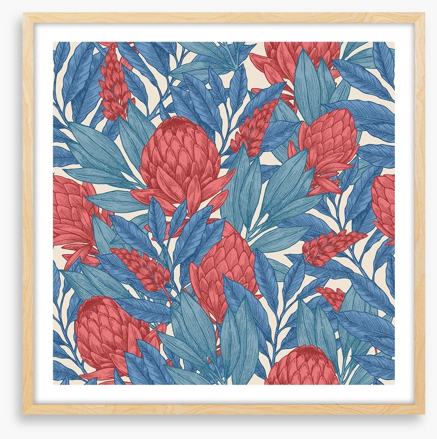 Vintage protea