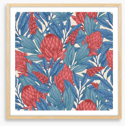Vintage protea