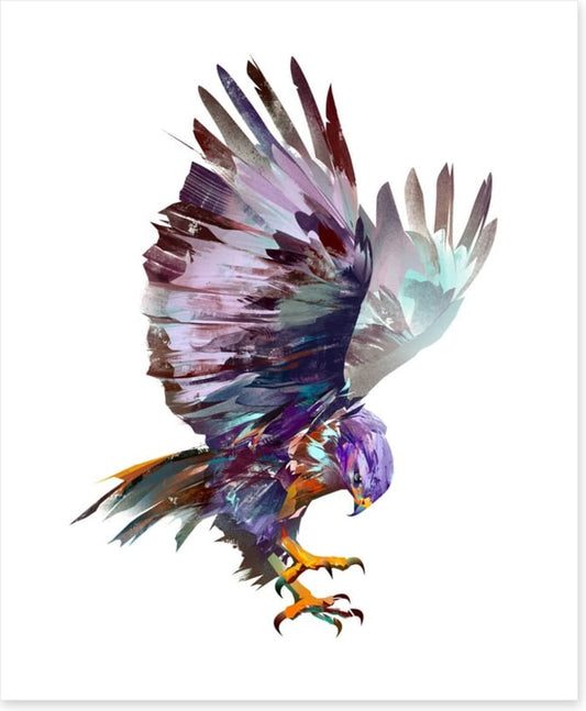 Hawk on the hunt