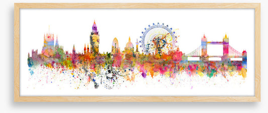 London splash panorama
