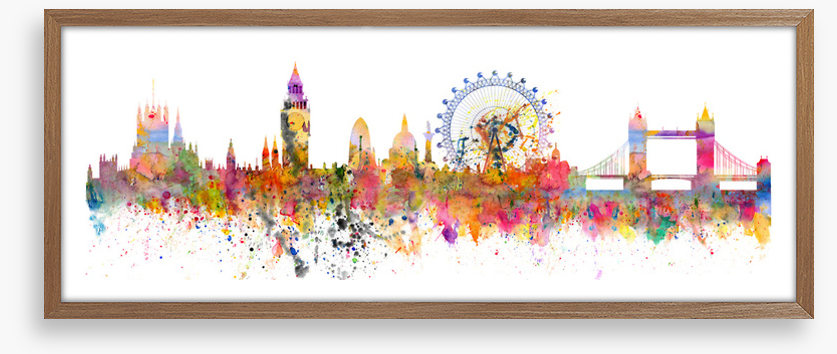 London splash panorama