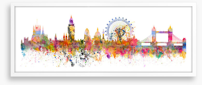London splash panorama