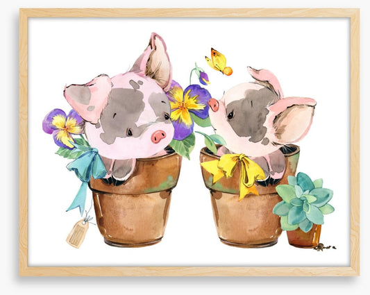Potted pigs