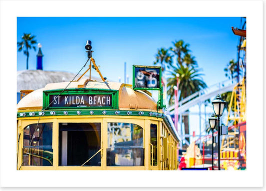 To St Kilda Beach