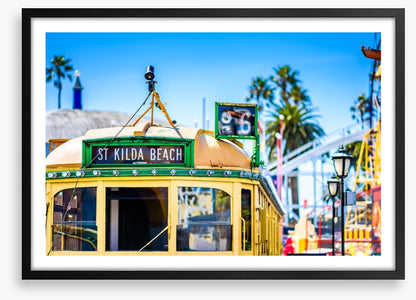 To St Kilda Beach