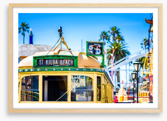 To St Kilda Beach