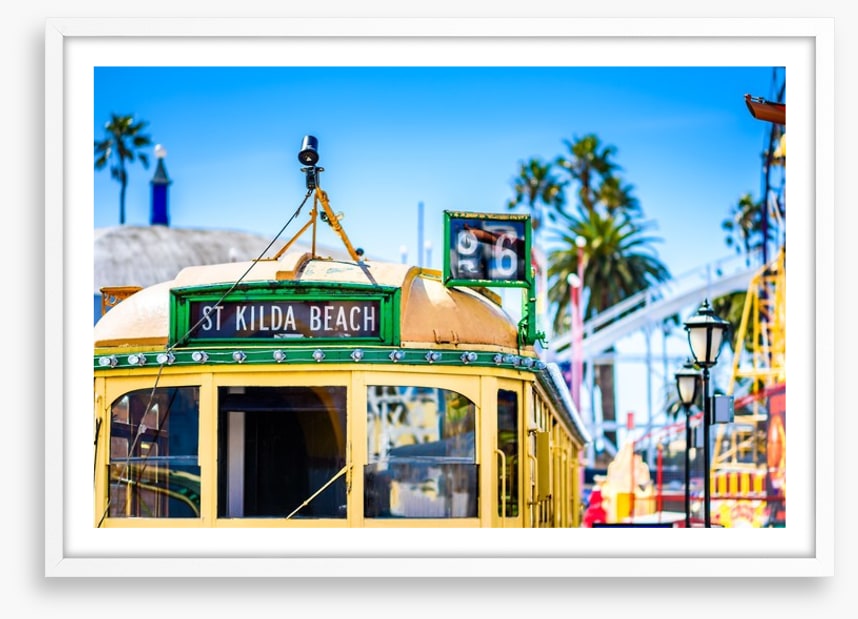 To St Kilda Beach