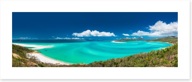 Whitehaven Beach panoramic
