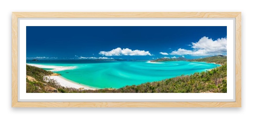 Whitehaven Beach panoramic