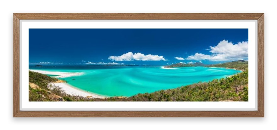 Whitehaven Beach panoramic