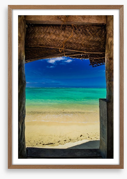 Through the fale window